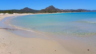 Costa Rei Castiadas  Lo scoglio di Peppino D'inverno Sardegna [ 4k ]