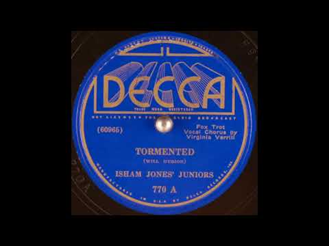 Isham Jones' Juniors - Tormented (1936)