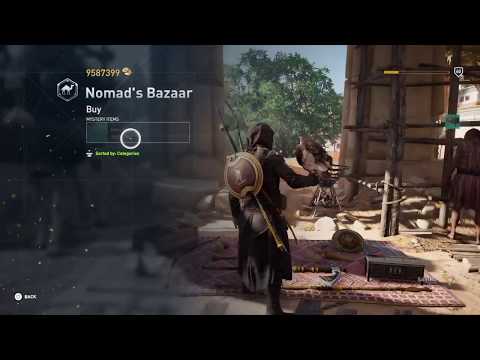 Assassin's Creed Origins Heka Chest Opening - Infinite Unlimited Money Gold Glitch Guide (Spoilers) Video