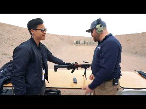Shooting the World's Lightest Machine Gun: Ultimax 100 Mk8 - SHOT Show 2020