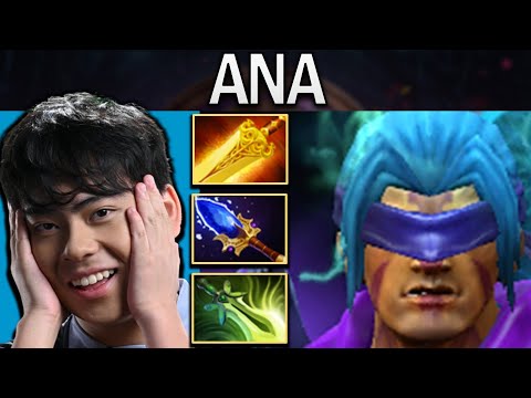 Anti-Mage Dota 2 7.33 Ana with Radiance and Aghanims