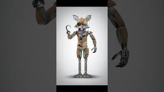 Foxy 🦊✨#fnaf #art #realistic