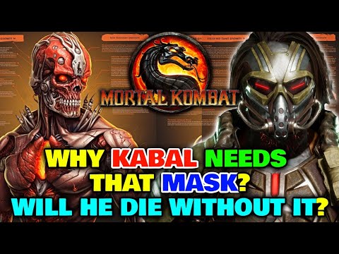 Kabal Anatomy (Mortal Kombat) Explored - Why  Does He Need That Massive Mask? Will He Die Without It
