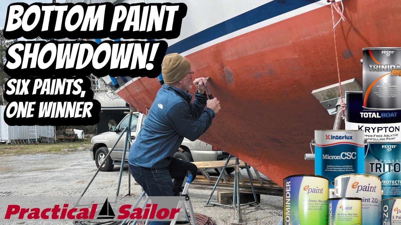 Bottom Paint Showdown - Six Paints, One Winner!