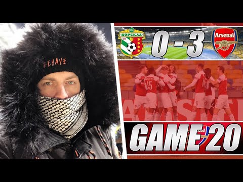 FC Vorskla 0 vs 3 Arsenal - The Youngsters Done Us Proud - Matchday Vlog