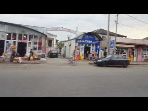 Driving Through Lanchkhuti, Guria, Georgia (ლანჩხუთი)