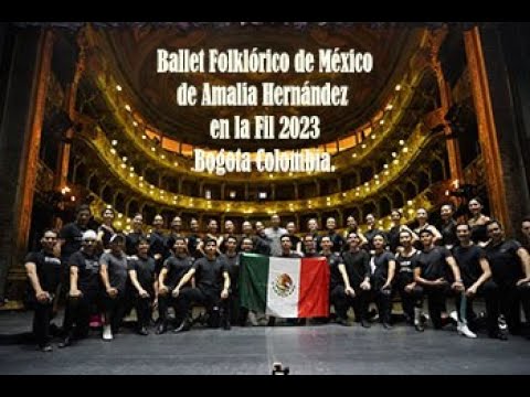 Ballet de Amalia Hernández  en la Fil 2023 Bogota Colombia