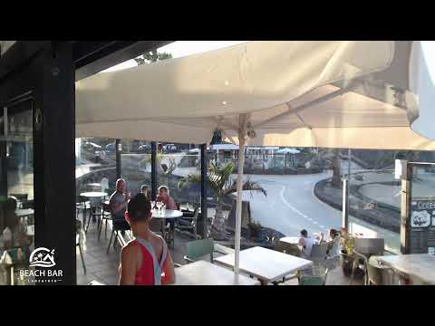 Beach Bar, Costa Teguise live webcam