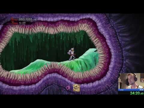 Ghosts 'n Goblins Resurrection - 1 Loop Squire Speedrun 30:38