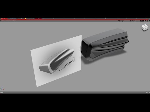 AUTODESK ALIAS AUTOSTUDIO - FORM PRACTICE 13 - NURBS MODELING - ENG