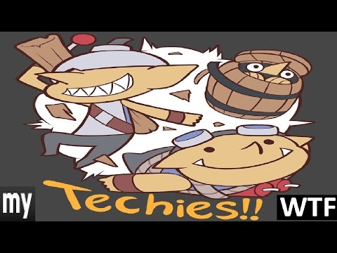 DOTA 2 WTF my  moment - Techies