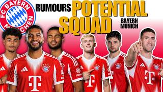 FC Bayern München Squad 2026-27 | FC Bayern Munich  Based on Latest Transfer Confirmed & Rumours!