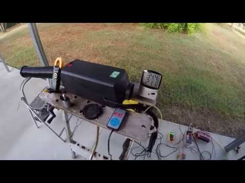 Chinese Diesel Air Heaters - Part 2  -  5KW Bench Test