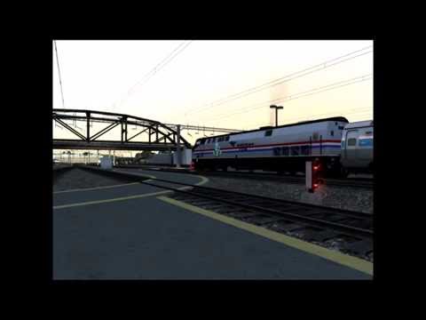 Amtrak P32 704 W/ Phase IIIb Departs New Haven