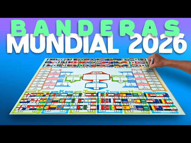 Vídeo relacionado con LuminaVerde decoración de WM, banderines de fútbol 2026, Guirnalda de Banderas de 42 países para Fiestas y el Campeonato Mundial