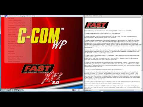 FAST Quick Tech Video: Updating XFI From 2.010 to 2.051 Software