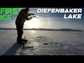 Video Thumbnail for Early Ice Walleye's! Minimum Technology With Best Results