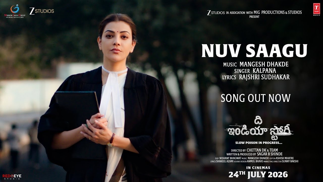 Nuv Saagu Video | India Story | Kajal Aggarwal Kitchlu,Shreyas Talpade | Mangesh Dhakde | Chettan Dk