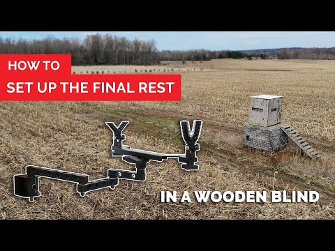 Diy Deer Blind Gun Rest