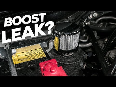Full Blown Vented Catch Can Install [Boost Leak?]