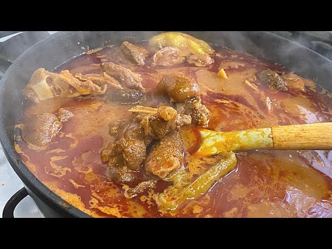 How I Prepare My Goat Light Soup//Aponkye Nkrakra// Delicious Goat Soup//Masof's kitchen