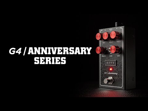 Revv G4 Anniversary Edition Preamp/Overdrive/Distortion Pedal image 2