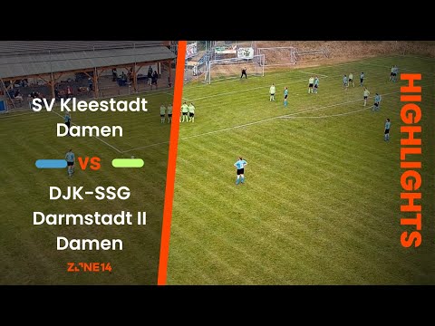 Match highlights SV Kleestadt Damen vs DJK-SSG Darmstadt II Damen