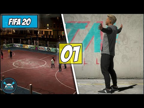 CREATING MY CHARACTER!! FIFA 20 Volta Gameplay (FIFA 20 "Volta" Gameplay Part 1 | PS4 Pro)