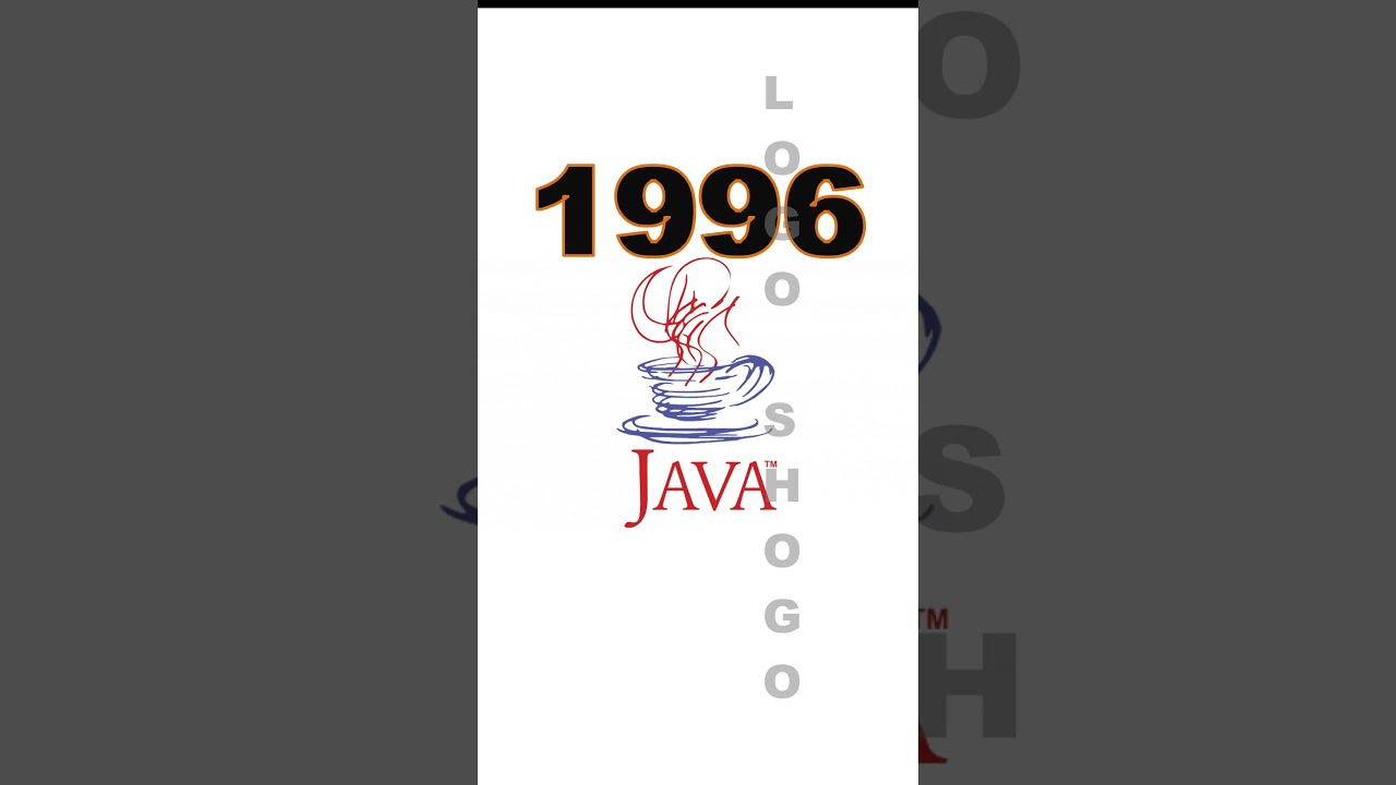 Java logo Evolution #java #software