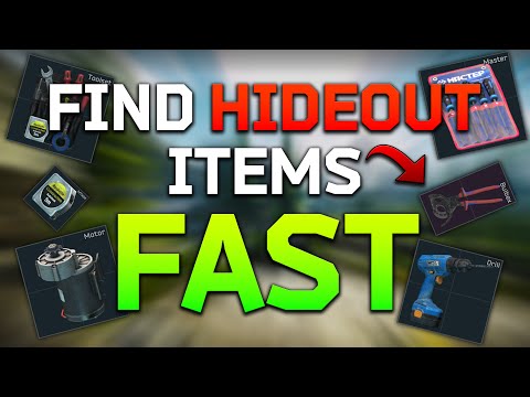 The BEST loot runs for "Found in Raid" Hideout items in Escape from Tarkov