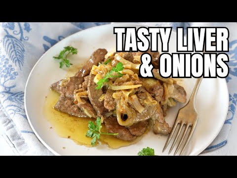 The EASIEST Liver with Onion Recipe You Will EVER Try! A Venetian Chef taught me.
