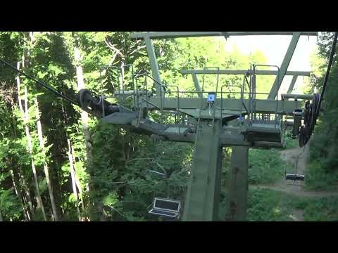 Discesa integrale seggiovia Doppelmayr "Stellaro - Rovinella" - Montecreto (MO) / Sessellift