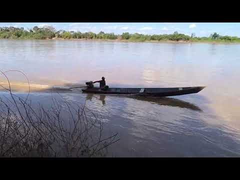 Olha só como o Rio São Francisco baixo em manga MG 