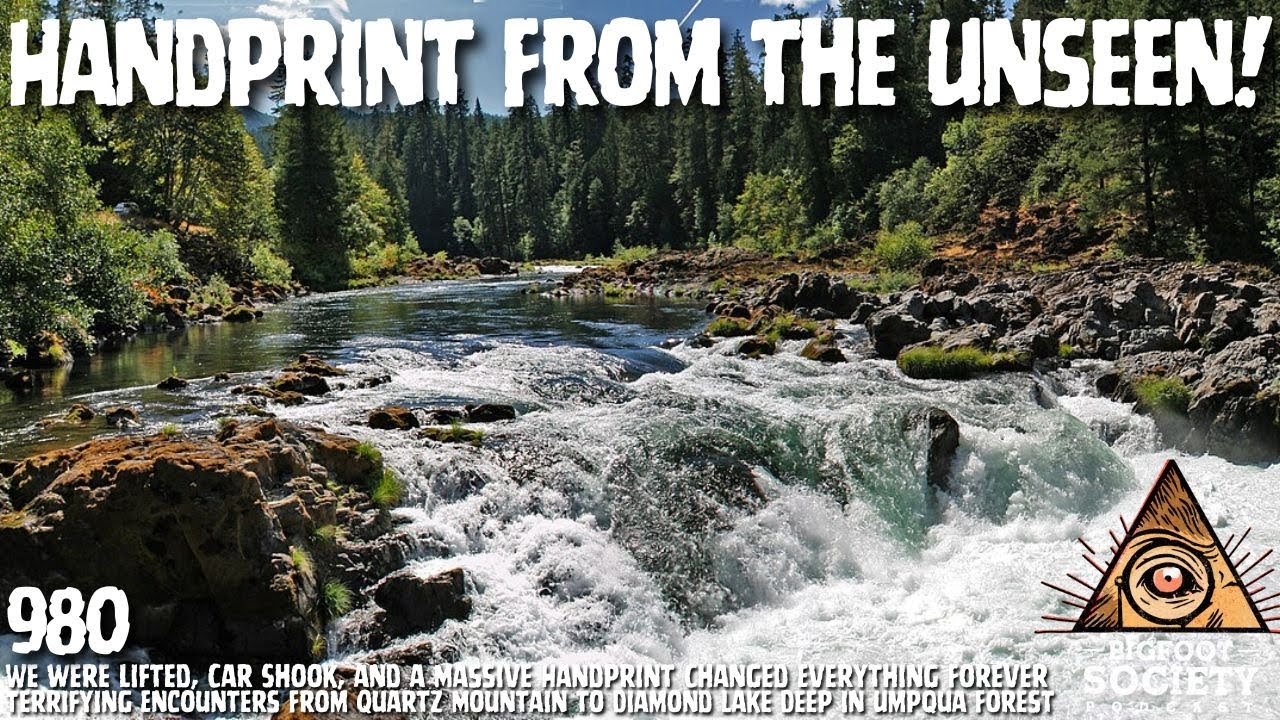 Witness Captures Massive Bigfoot Handprint on Quartz Mountain and Leaves Shaken