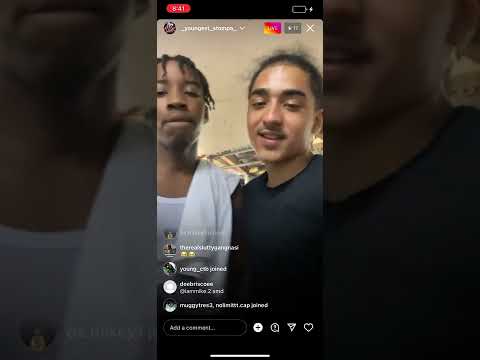 YDS JJ & Breezy Banga arguing on live with Tloso SG