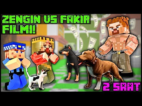 MİNECRAFT ZENGİN VS FAKİR HAYATI FİLMİ! 😱 -Minecraft