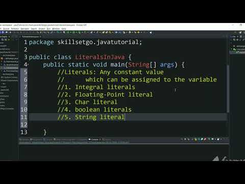 What Are Java Literals Integer Literals In Java Java Tutorial For Beginners Part 4