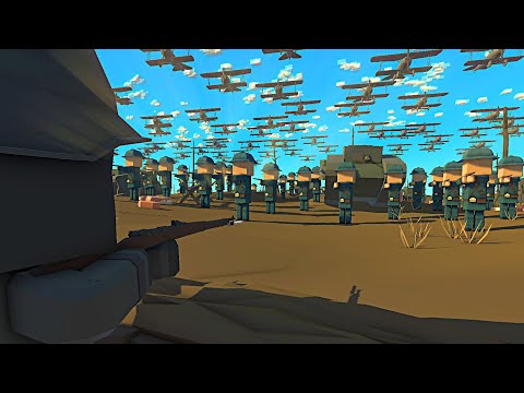 10,000 French Army TRENCH CHARGE into GERMAN ARMY!? - Ancient Warfare 3