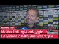 SPARTA-trainer Maurice STEIJN: 'FORTUNA voetbalde in de KUIP heel makkelijk onder de druk uit'