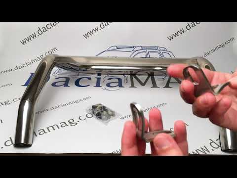 Duster II (2018-) - Bullbar with Logo (Dacia Original)