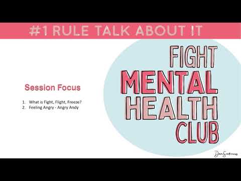 Feeling Angry – Fight, Flight Extended – #1 RULE: Talk About It