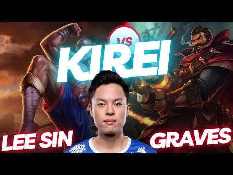 KIREI | LEE SIN VS GRAVES | JNG GAMEPLAY | Patch 13.24 / Season 13 | #LeagueofLegends