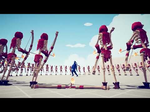 100X SKELETON ARCHER vs EVERY UNIT RING - Totally Accurate Battle Simulator TABS