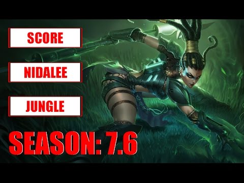 KT Rolster Score Play Nidalee Jungle Challenger Korean Pro Replay