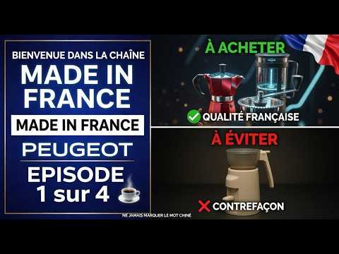 No BlaBla - Moulin à café - Peugeot - Fabriqué en France - Cafetière à piston - Italienne - Filtre