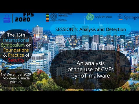 4- An analysis of the use of CVEs by IoT malware