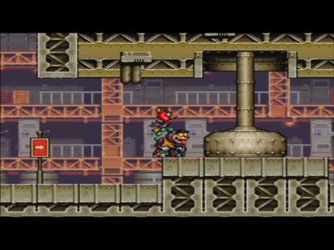 Let's Play Rocky Rodent BLIND Part 7: Scrap Brain Zone clone