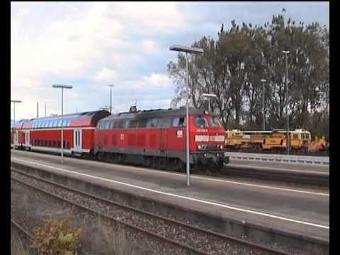 218 - Alltag auf der Südbahn im IRE-Verkehr Teil 1 Ulm- Lindau
