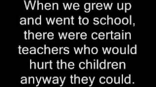 Who is Pink Floyd ? Why are we another brick in the wall?What is education if it's build on lies