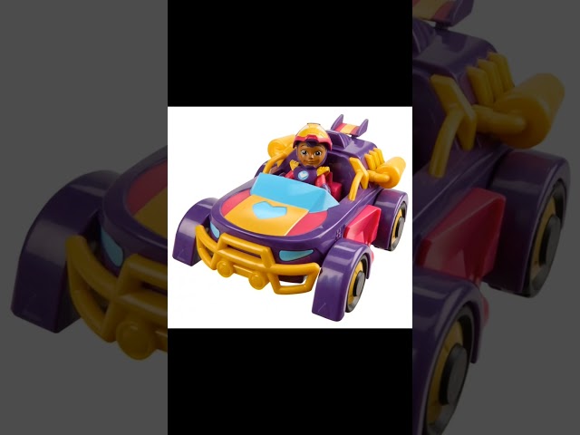 Vídeo relacionado con Marvel Iron Man and His Awesome Friends, Ironheart, Vehículo y Armadura 2 en 1, Set de Figura de acción y vehículo